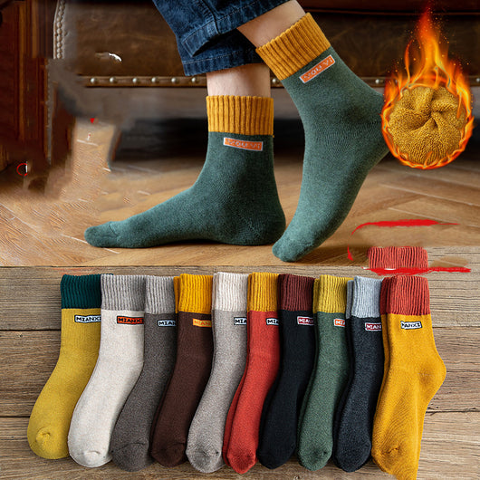 Calcetines Térmicos Largos con Forro de Terciopelo - Abrigo Extremo para Invierno - Image 18
