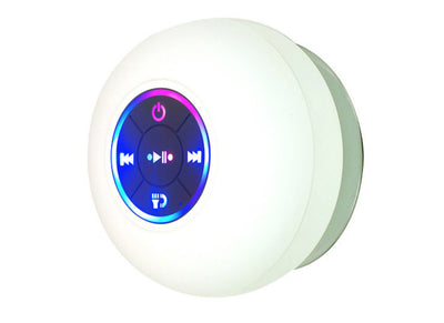 Parlante Bluetooth Impermeable con Ventosa Extragrande y Luz LED - Image 6