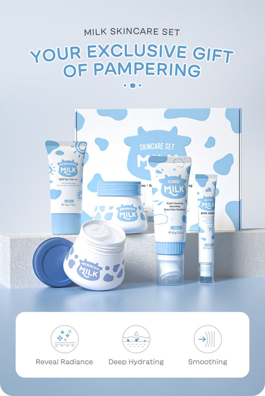 Set de 5 Productos Hidratantes con Leche para el Cuidado Facial - Image 8