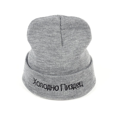 Gorros Tejidos con Bordado para Hombre y Mujer
