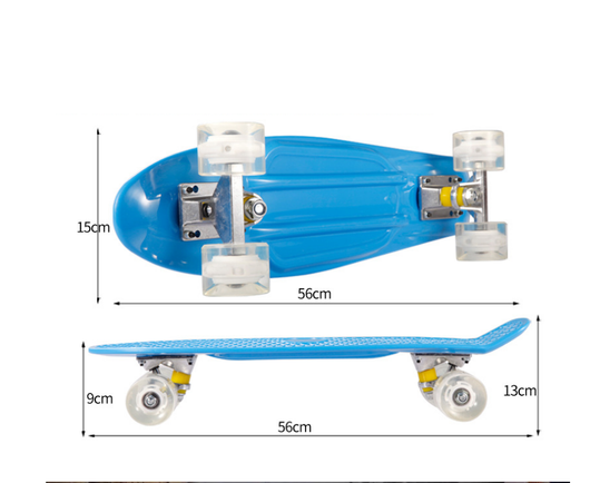 Patineta de Cuatro Ruedas con Diseño Creativo y Personalidad - Image 18