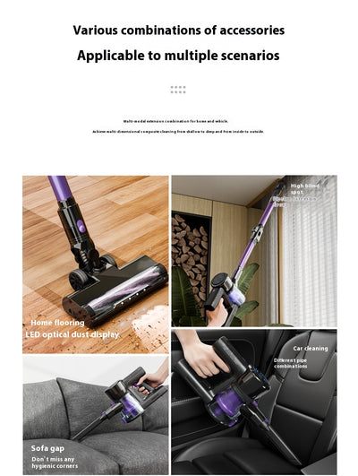 Aspiradora Portátil Inalámbrica con Succión Potente y Diseño Plegable - Image 8