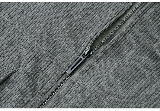 Chaqueta de Polar con Solapa Acolchada para Hombre - Abrigo Grueso y Cálido - Image 14
