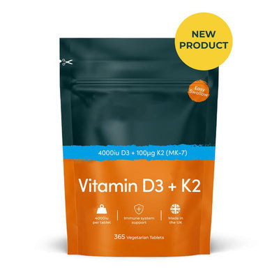 Vitamina D3 + K2 - Suplemento Óseo y Inmunológico de 365 Tabletas - Image 6