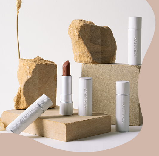 Labial Retro Otoño Invierno Terciopelo Suave Caramelo Castaño