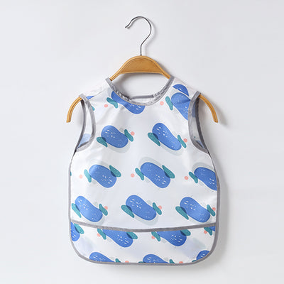 Babero Reversible Impermeable con Protección Frontal para Bebés - Image 11