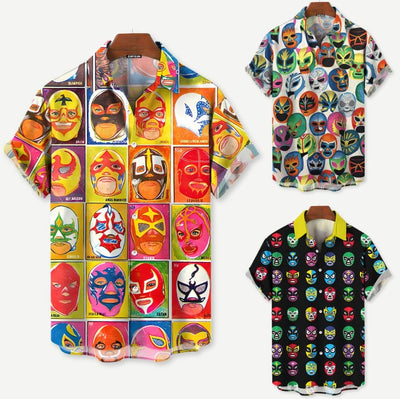 Camisa Hawaiana Estampada 3D para Hombre - Casual de Verano - Image 25