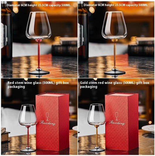 Caja de Regalo Soporte Giratorio para Copa de Vino en Cristal y Aluminio - Image 20