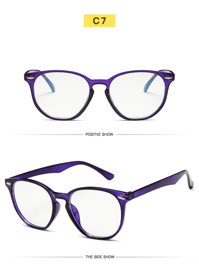Gafas Artísticas Redondas Mitin con Cinta Azul - Diseño Colorido - Image 16