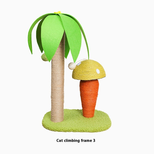 Árbol Rascador para Gatos con Fibra de Coco y Plataformas de Escalada - Image 6