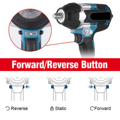 Llave de Impacto Inalámbrica Brushless con Batería de Litio de Larga Duración - Image 19
