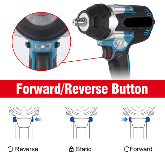 Llave de Impacto Inalámbrica Brushless con Batería de Litio de Larga Duración - Image 19