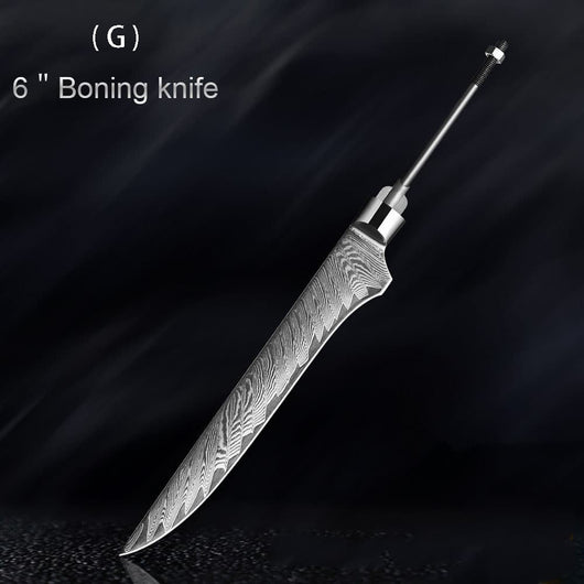 Cuchillo Damasco de Alta Dureza - Profesional para Cocina - Image 8