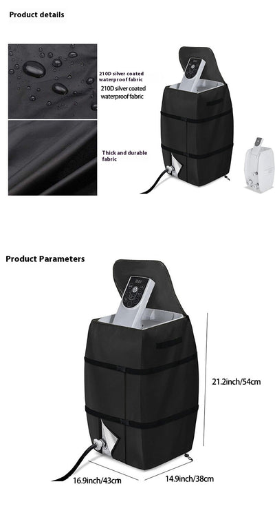 Funda Protectora para Bomba Calentadora de Jacuzzi Inflable - Impermeable y Antipolvo - Image 6
