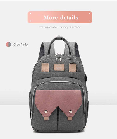 Mochila de Gran Capacidad para Mamás - Bolso Organizador de Viajes - Image 11