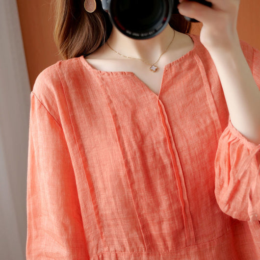 Blusa Holgada para Mujer - Tallas Grandes Otoño Verano - Image 10