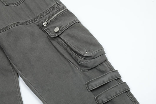 Pantalones Casuales Multicolor de Cintura Media para Hombre - Image 2