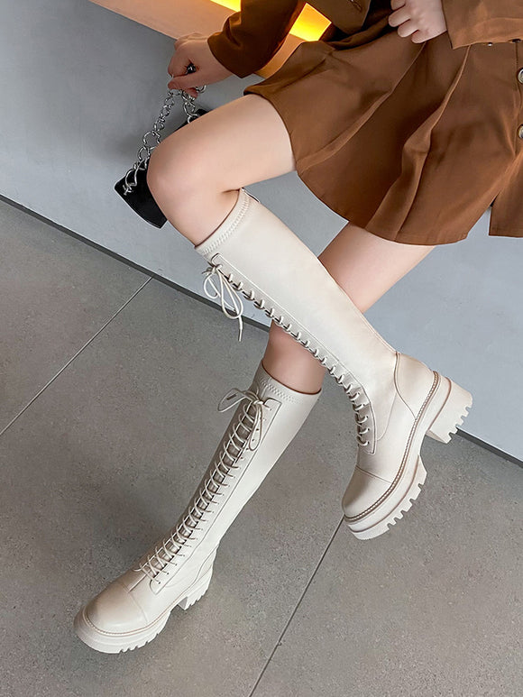 Botas Martin Altas Stretch para Mujer Talla Petite