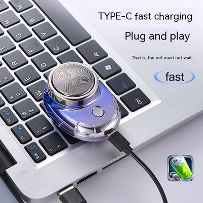 Afeitadora Eléctrica Portátil Recargable USB para Hombre - Image 8