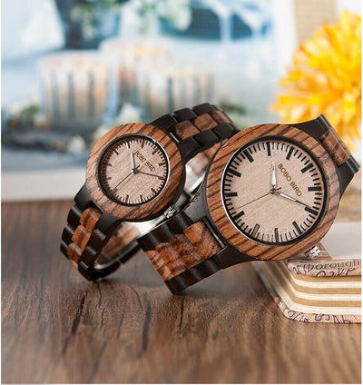 Reloj de Pareja en Madera - Diseño Minimalista - Image 6