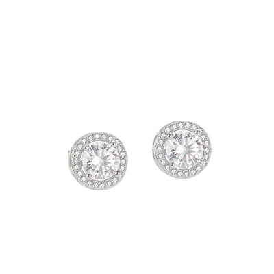 Aretes de Diamantes Blancos con Personalidad - Joyería de Moda Internacional - Image 8