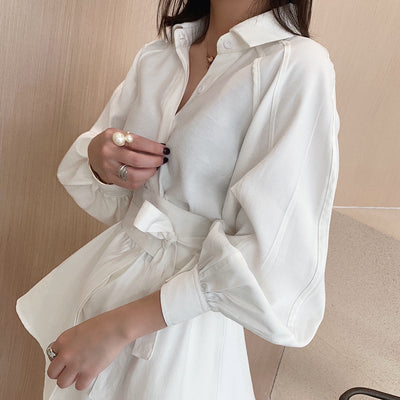 Camisa Blanca Casual Elegante - Image 11