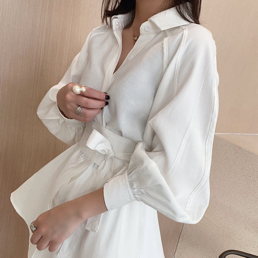 Camisa Blanca Casual Elegante - Image 11