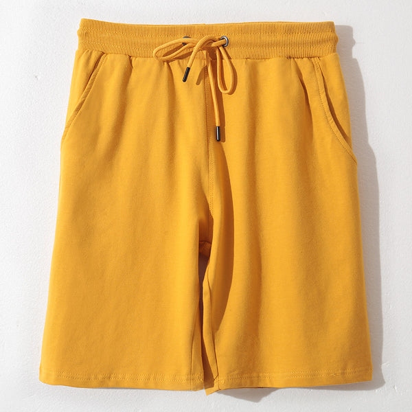 Pantalones Cortos Elásticos de Cintura Alta Ancha - Cómodos y Versátiles