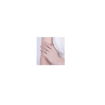 Anillo de Pareja Plateado con Letras de Moda - Image 8