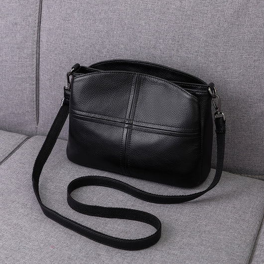 Bolso de Cuero Genuino para Mujer - Bandolera Simple y Elegante - Image 16