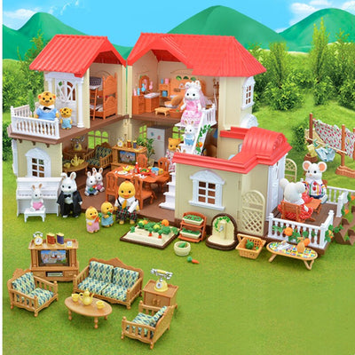 Casa de Muñecas Bosque Luminoso - Villa Familiar Senbel para Niños y Niñas