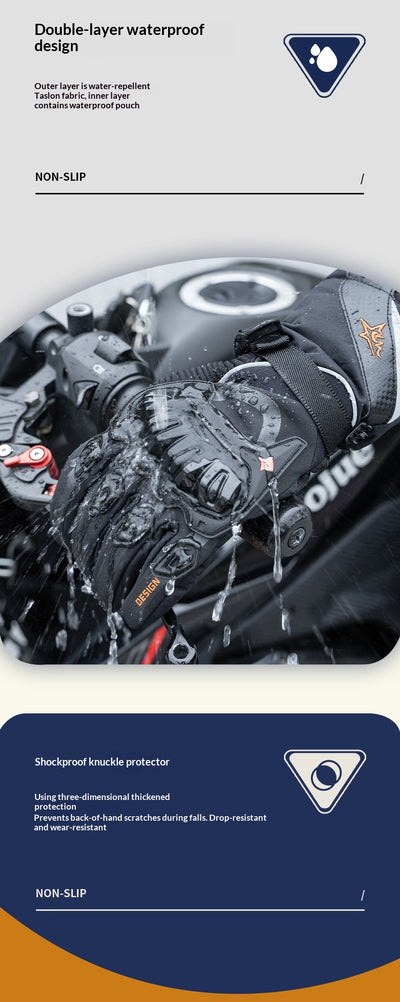 Guantes Térmicos para Motocicleta con Pantalla Táctil - Image 7
