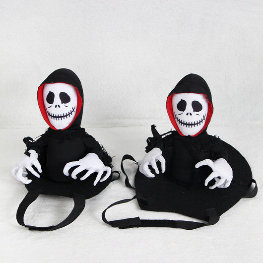 Disfraz Fantasma Oso Divertido con Capa para Fiestas - Image 6