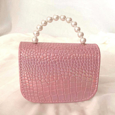 Bolsa Infantil Conejo con Strass y Perlas - Portátil y Ajustable - Image 17