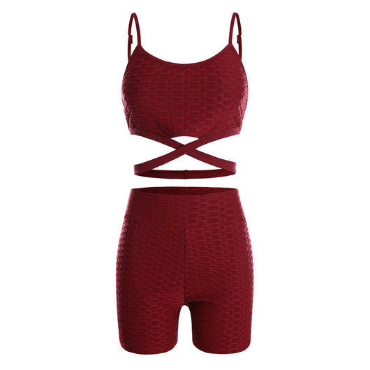 Conjunto Deportivo Ajustado Estilo Europeo para Mujer - Image 6