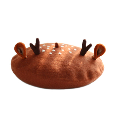 Boina con Orejas de Ciervo Sika - Gorro Adorable con Astas - Image 11