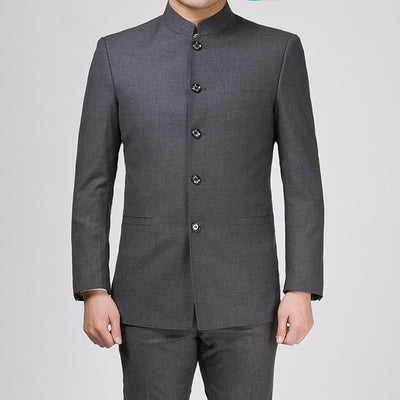 Traje Ejecutivo con Cuello Alzado para Hombre - Image 10