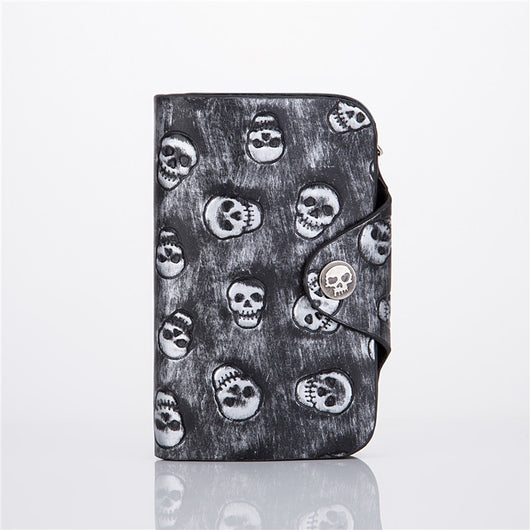 Cartera Punk Rock con Calavera y Cadena Antirrobo - Image 5