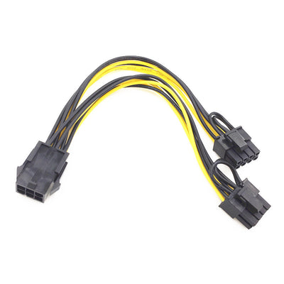 Adaptador de Alimentación 6 Pines a Dual 8 Pines para Tarjeta Gráfica - Image 3