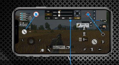 Two white and gold mobile gaming triggers for smartphones, designed to enhance gameplay with auxiliary firing. - Image 8