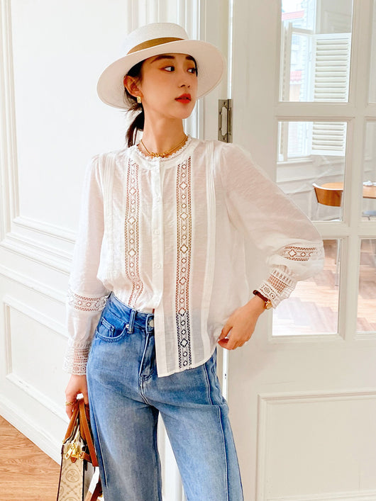 Camisa Blanca Commuter de Diseño Elegante - Image 10