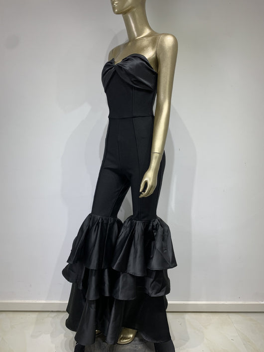 Jumpsuit Elegante Tubo con Diseño Bandage para Mujer - Image 8
