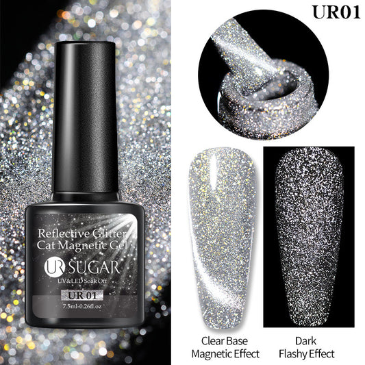 Esmalte de Uñas Gel Efecto Ojo de Gato Láser - Image 2