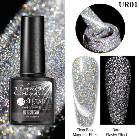 Esmalte de Uñas Gel Efecto Ojo de Gato Láser - Image 2