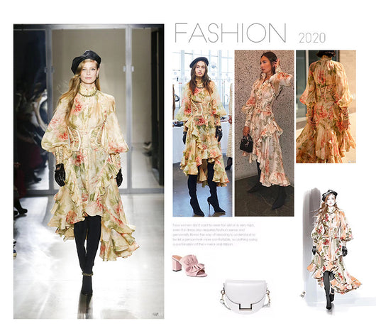 Vestidos de Fiesta con Estampado Floral para Mujer - Image 10