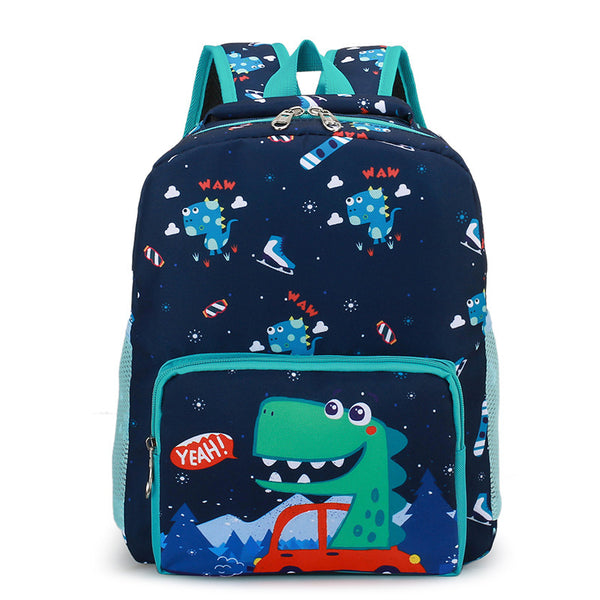 Mochila Infantil Dinosaurio Kawaii - Diseño Animado para Niños y Niñas