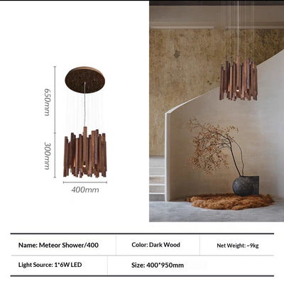 Lámpara Colgante Minimalista Moderna - Diseño Chino Contemporáneo para Salas y Comedores - Image 6