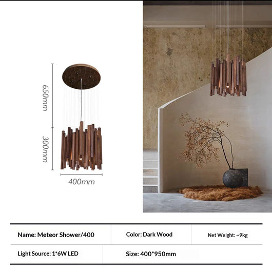 Lámpara Colgante Minimalista Moderna - Diseño Chino Contemporáneo para Salas y Comedores - Image 6