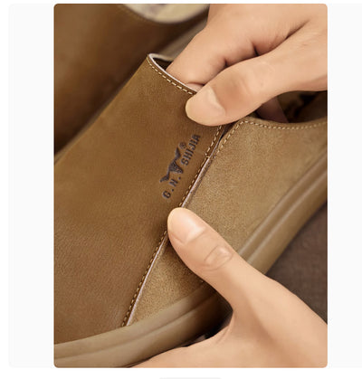 Sandalias de Cuero para Hombre con Desodorante - Comodidad de Verano - Image 3