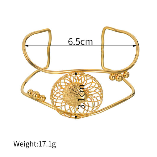 Pulsera Hueca Moderna con Diseño Europeo y Americano - Image 13